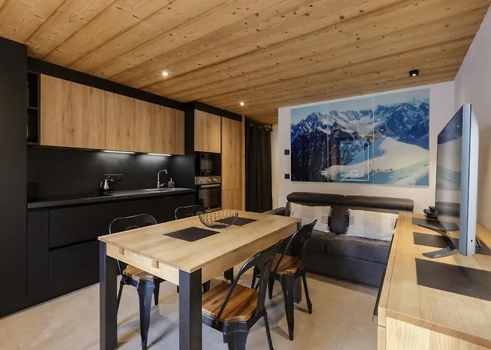 Apartment Vouvy - Moderne 4pax Remontee Flegere 5min Praz Arve