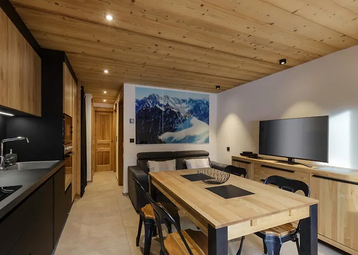 Vouvy - Moderne 4pax Remontee Flegere 5min Praz Arve Apartment *